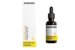 ACTIVE 5% LEMON CBD Isolate (10ml) THC Free