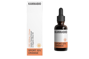 SPORT 15% ORANGE CBD Isolate (10ml) THC Free