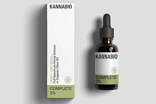 COMPLETE 3% CBD+CBDa Raw (300mg), 10ml