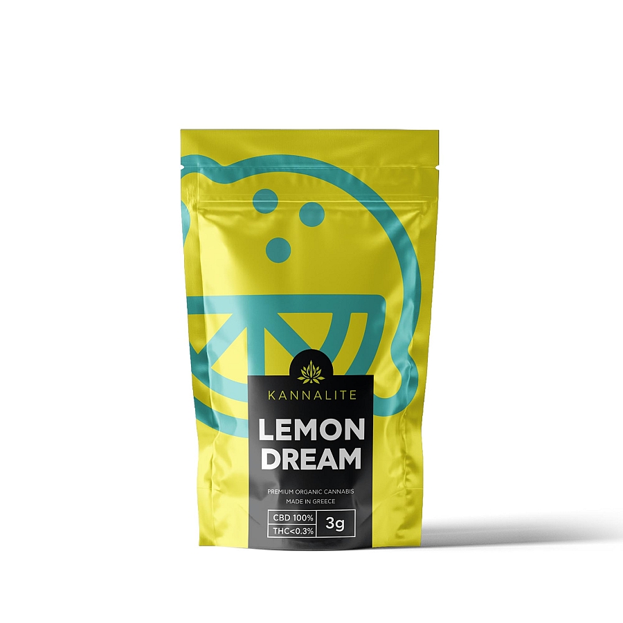 LEMON DREAM 3g Ελληνικοί βιολογικοί ανθοί CBD