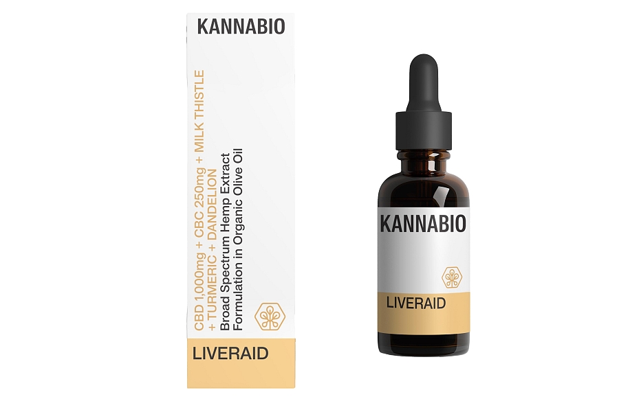 LIVERAID CBD+CBC+Προσαρμογόνα βότανα (1,250mg/10ml)